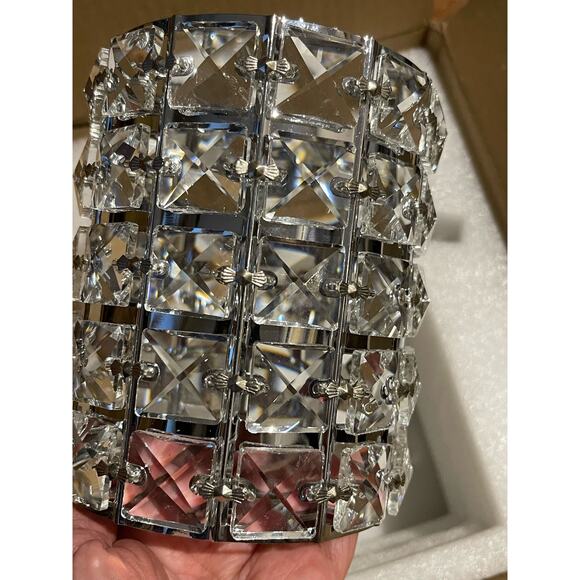 NIB MONKFISH 1-Light with Shiny Shade Modern Luxury Wall Lamp - Picture 9 of 11